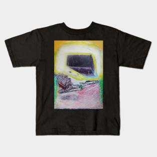 The Alien Visitors Kids T-Shirt